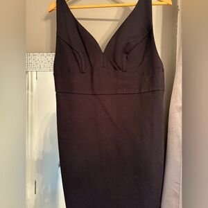 Suzy Shier Black V-Neck Dress